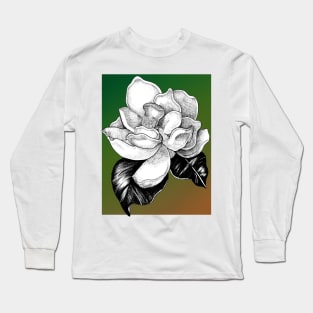 Ink - Magnolia Variation 1 Long Sleeve T-Shirt